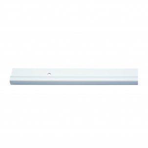 Rail laqué blanc - 2m