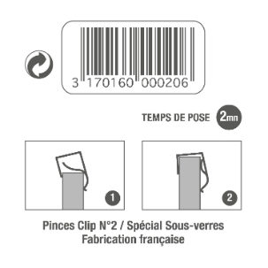 Pinces-clip N°2 - 6-9 mm